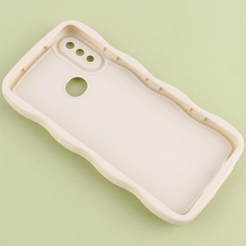 قاب موج دار سامسونگ Galaxy A10s عروسک برجسته محافظ لنزدار