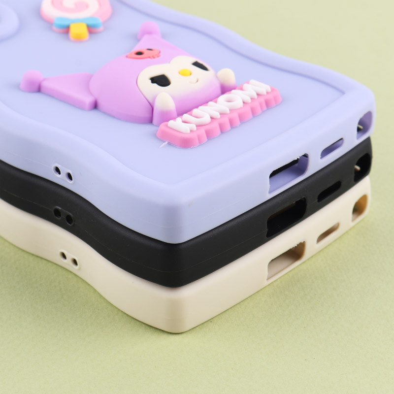 قاب موج دار سامسونگ Galaxy S24 Ultra عروسک برجسته محافظ لنزدار