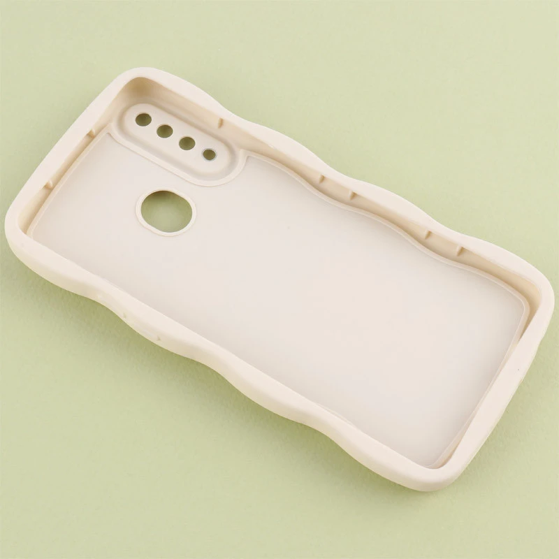 قاب موج دار سامسونگ Galaxy A20s عروسک برجسته محافظ لنزدار