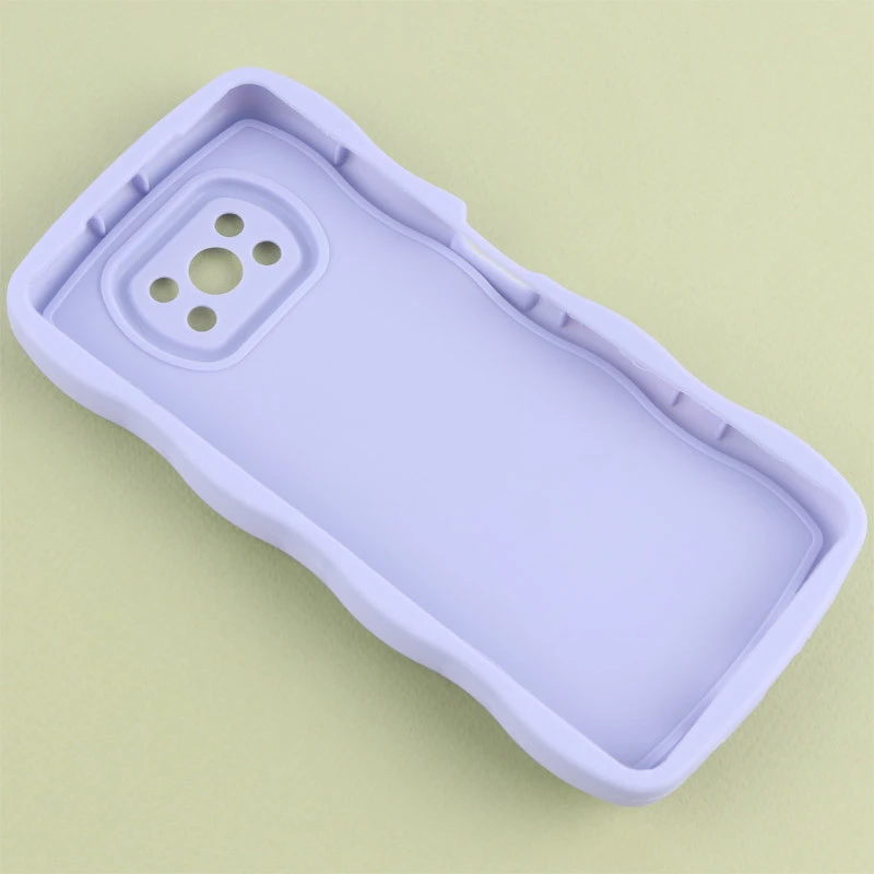 قاب موج دار شیائومی Poco X3 / X3 NFC / X3 Pro عروسک برجسته محافظ لنزدار