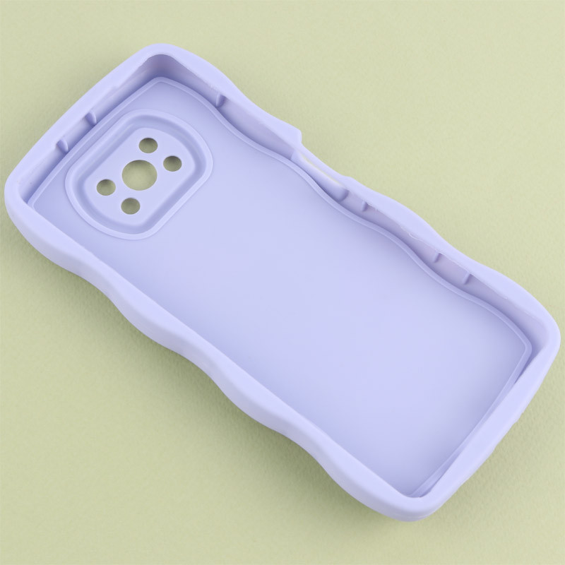 قاب موج دار شیائومی Poco X3 / X3 NFC / X3 Pro عروسک برجسته محافظ لنزدار