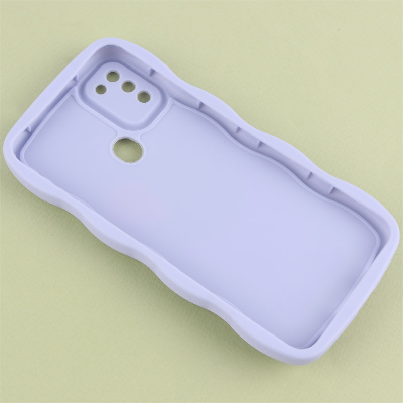 قاب موج دار سامسونگ Galaxy A11 / M11 عروسک برجسته محافظ لنزدار