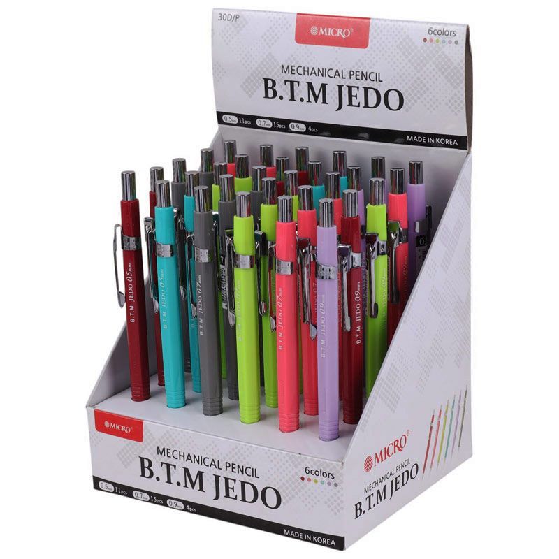 مداد نوکی Micro B.T.M Jedo بسته 30 عددی