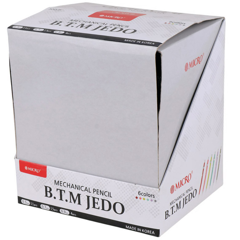 مداد نوکی Micro B.T.M Jedo بسته 30 عددی