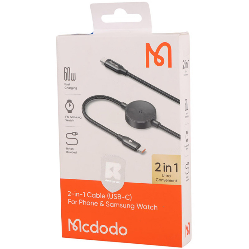 کابل دو سر تایپ سی و مغناطیسی شارژ Mcdodo CA-417 1.5m