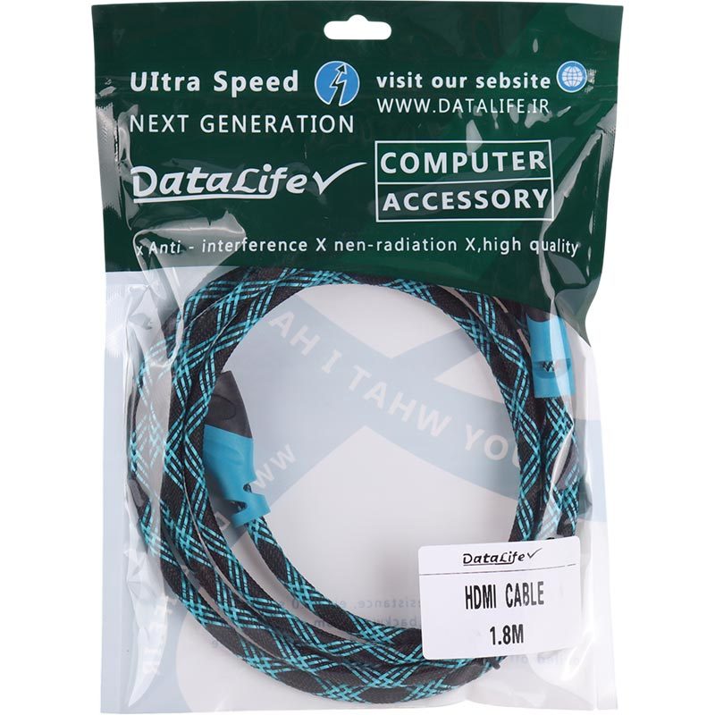 کابل HDMI 4K دیتالایف Datalife طول 1.8 متر