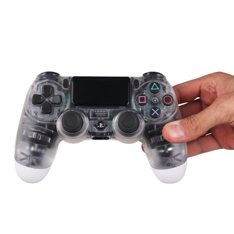 دسته بازی بی سیم SONY PlayStation 4 DualShock 4 High Copy طرح شیشه ای کد 2