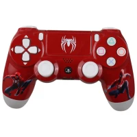 دسته بازی بی سیم SONY PlayStation 4 DualShock 4 High Copy طرح Spider Man کد 10
