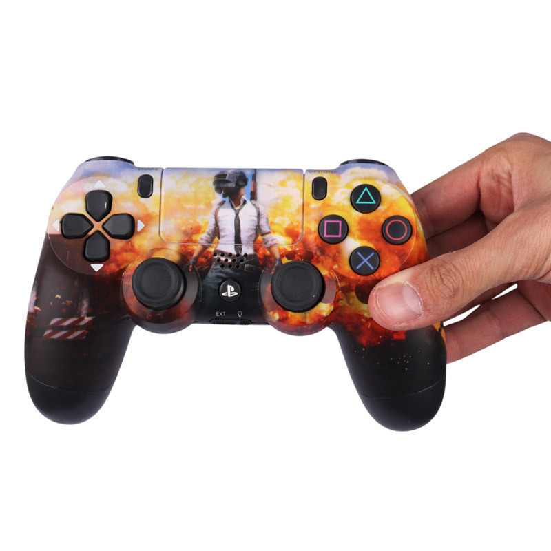 دسته بازی بی سیم SONY PlayStation 4 DualShock 4 High Copy طرح PUBG کد 2