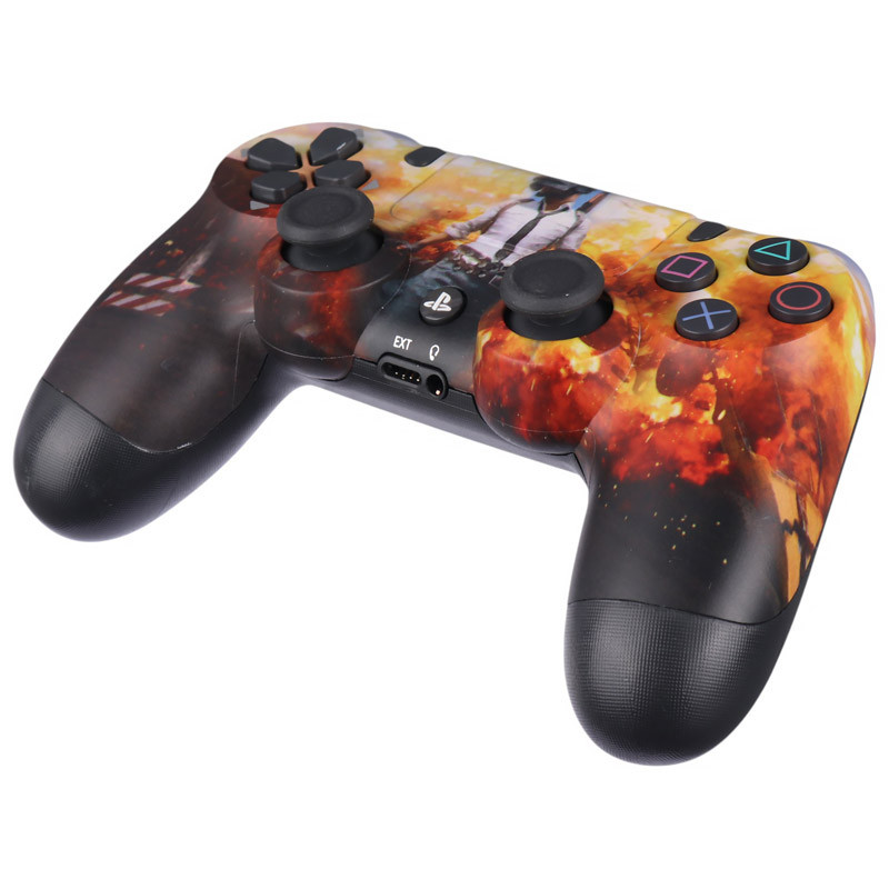 دسته بازی بی سیم SONY PlayStation 4 DualShock 4 High Copy طرح PUBG کد 2