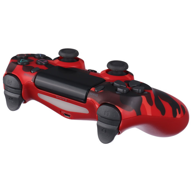 دسته بازی بی سیم SONY PlayStation 4 DualShock 4 High Copy قرمز ارتشی کد 2