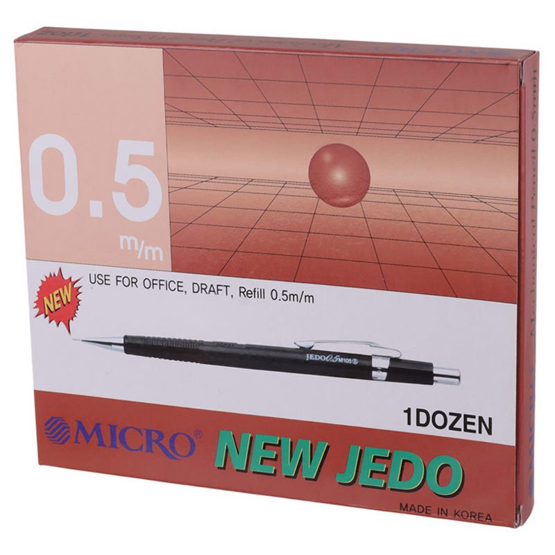 مداد نوکی Micro New Jedo 0.5mm بسته 12 عددی