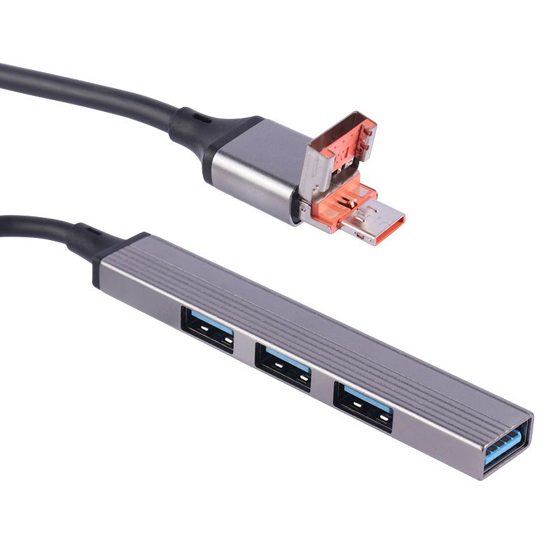 هاب 4 پورت Type-C /USB3.0