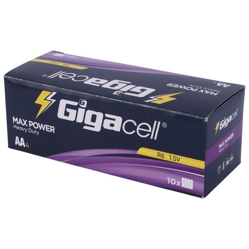 باتری چهار تایی قلمی Gigacell Max Power Heavy Duty R6-4S 1.5V AA4 شرینک