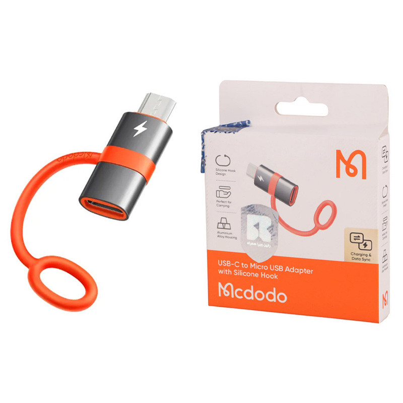 تبدیل Mcdodo OT-382 OTG Type-C To MicroUSB