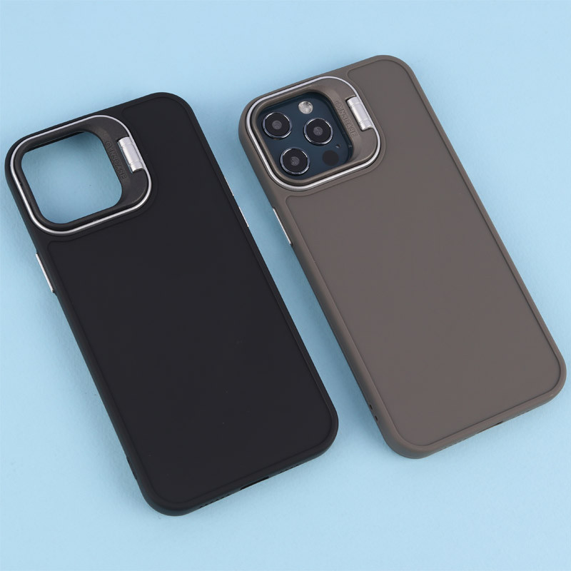 قاب سیلیکونی Cyns Case آیفون iPhone 12 Pro Max استندشو