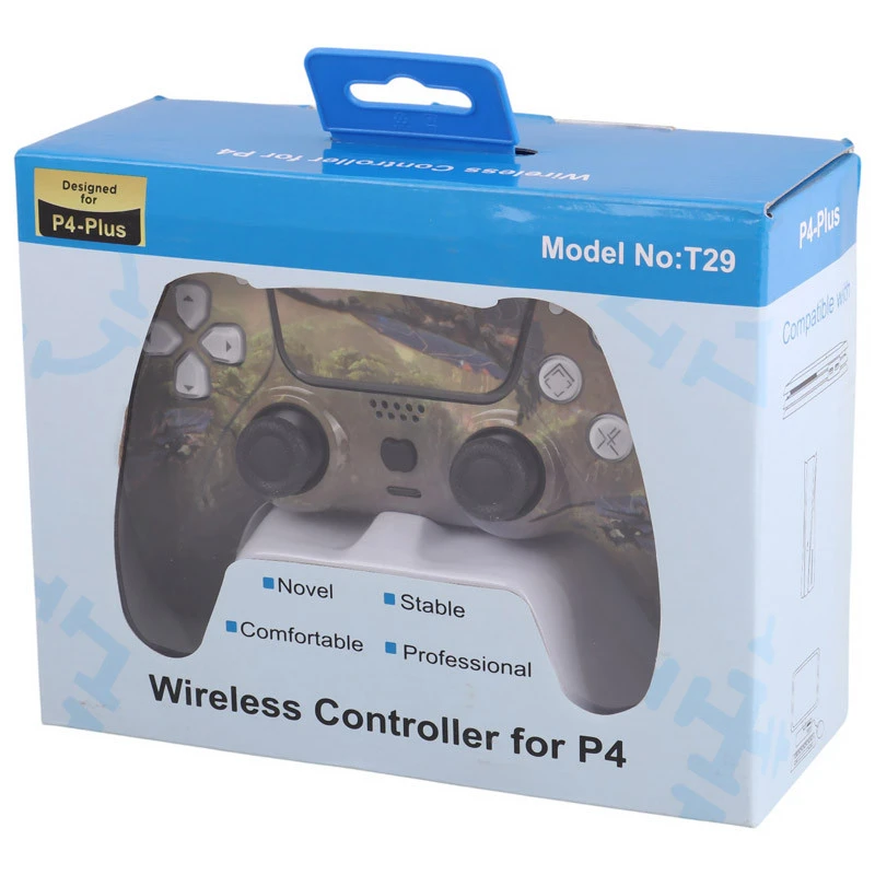 دسته بازی بی سیم طرح پلی استیشن فایو P4-Plus T29 Avatar Frontiers Of Pandora PS4 / PC