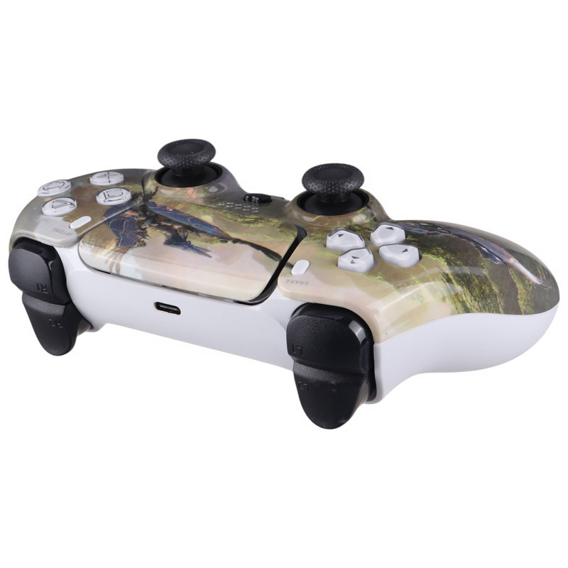 دسته بازی بی سیم طرح پلی استیشن فایو P4-Plus T29 Avatar Frontiers Of Pandora PS4 / PC