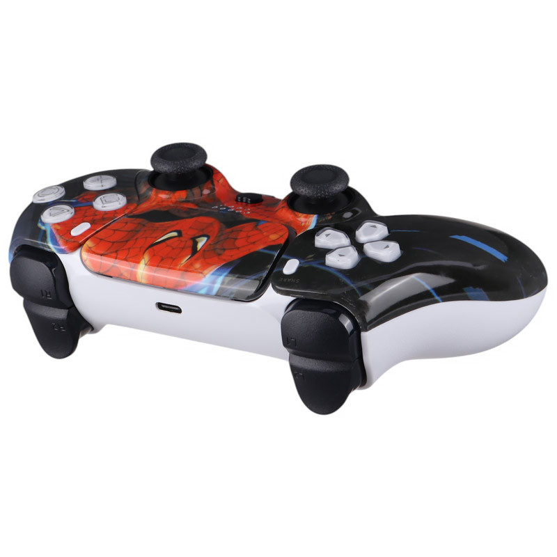 دسته بازی بی سیم طرح پلی استیشن فایو P4-Plus T29 Spider Man PS4 / PC کد 2