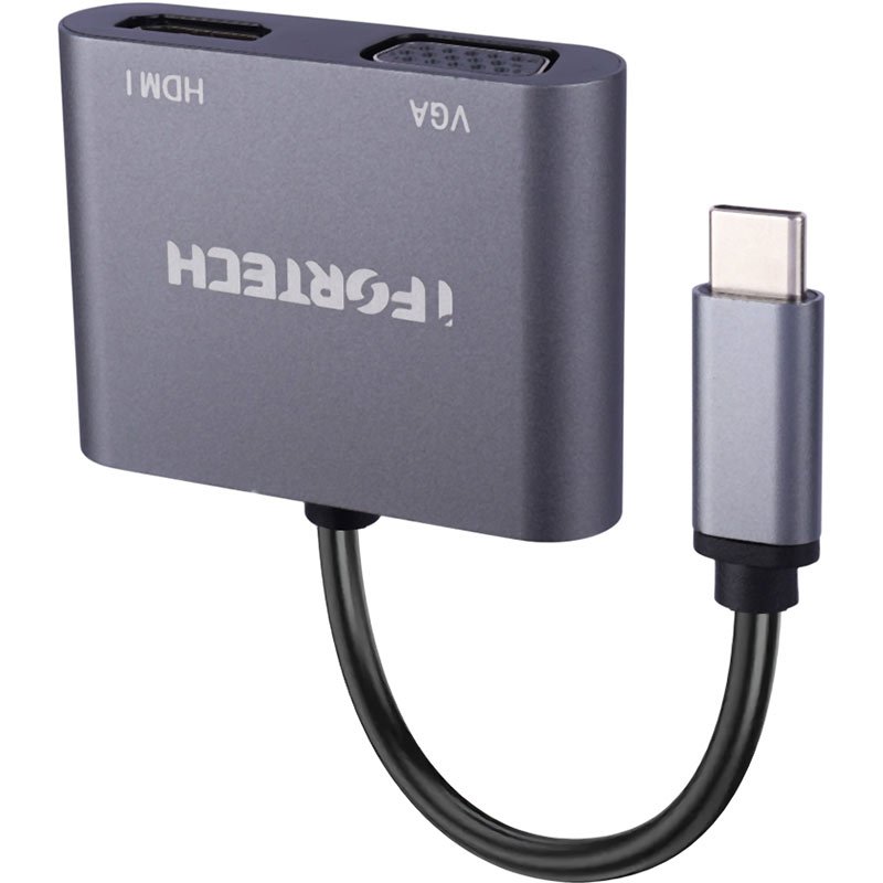 تبدیل Type-C به HDMI/VGA آیفورتک HC-10