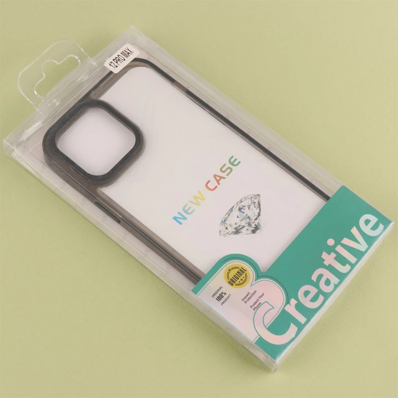 قاب شفاف دور رنگی Creative آیفون iPhone 12 Pro Max