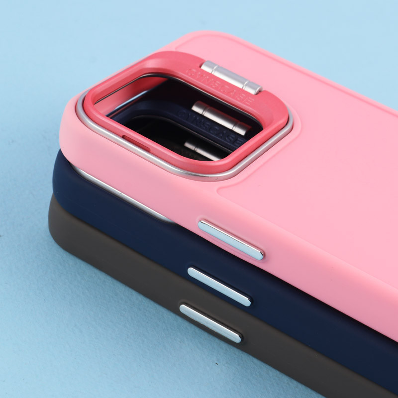 قاب سیلیکونی Cyns Case آیفون iPhone 15 Pro Max استندشو