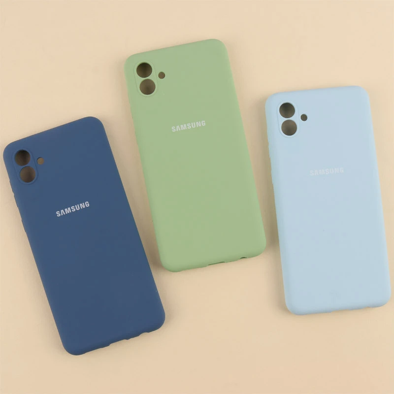 قاب سیلیکونی اصلی زیربسته سامسونگ Galaxy A04 محافظ لنزدار