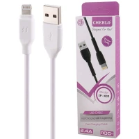 کابل آیفونی فست شارژ Cherlo IP-K02 2.4A 1.1m