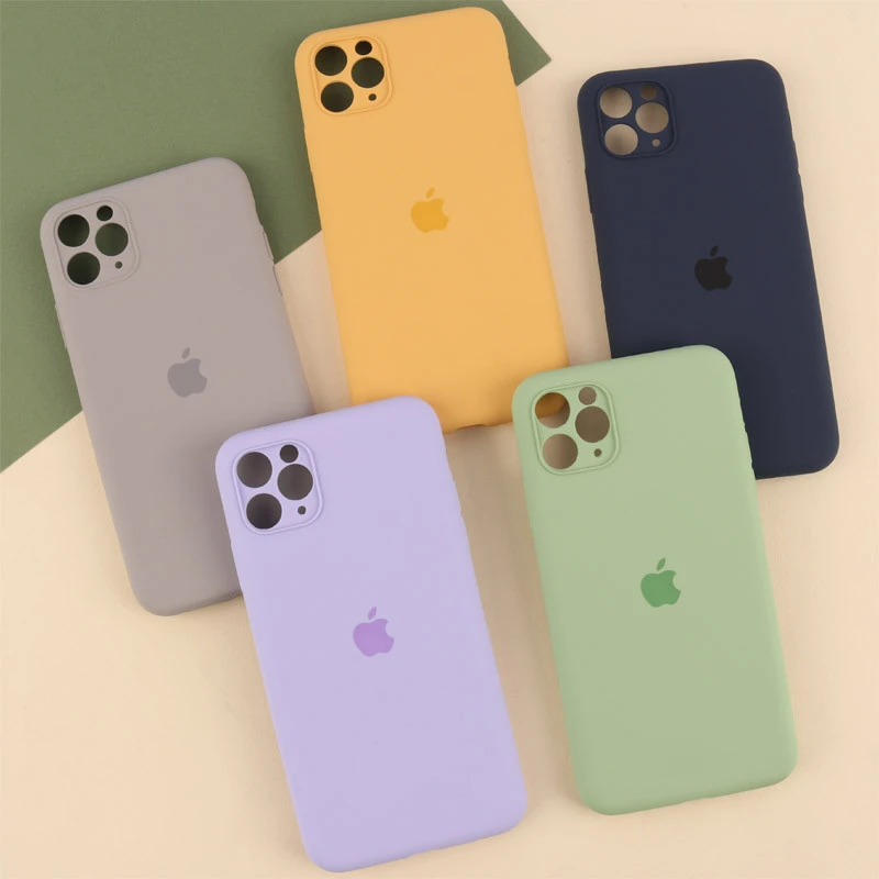قاب سیلیکونی محافظ لنز دار iPhone 11 Pro Max