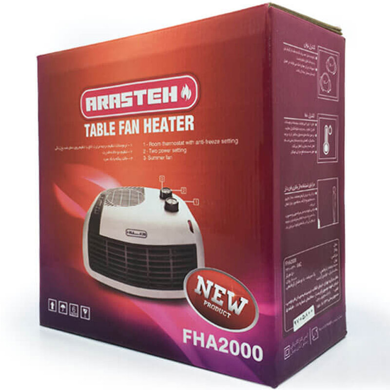 بخاری برقی فن دار Arasteh FHA2000