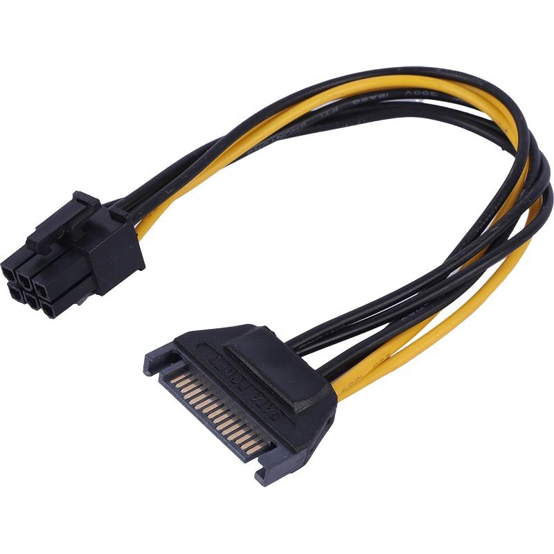 کابل تبدیل برق SATA to 6-Pin