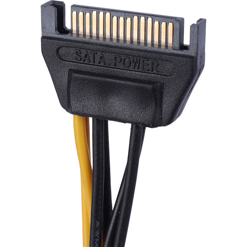 کابل تبدیل برق SATA to 6-Pin