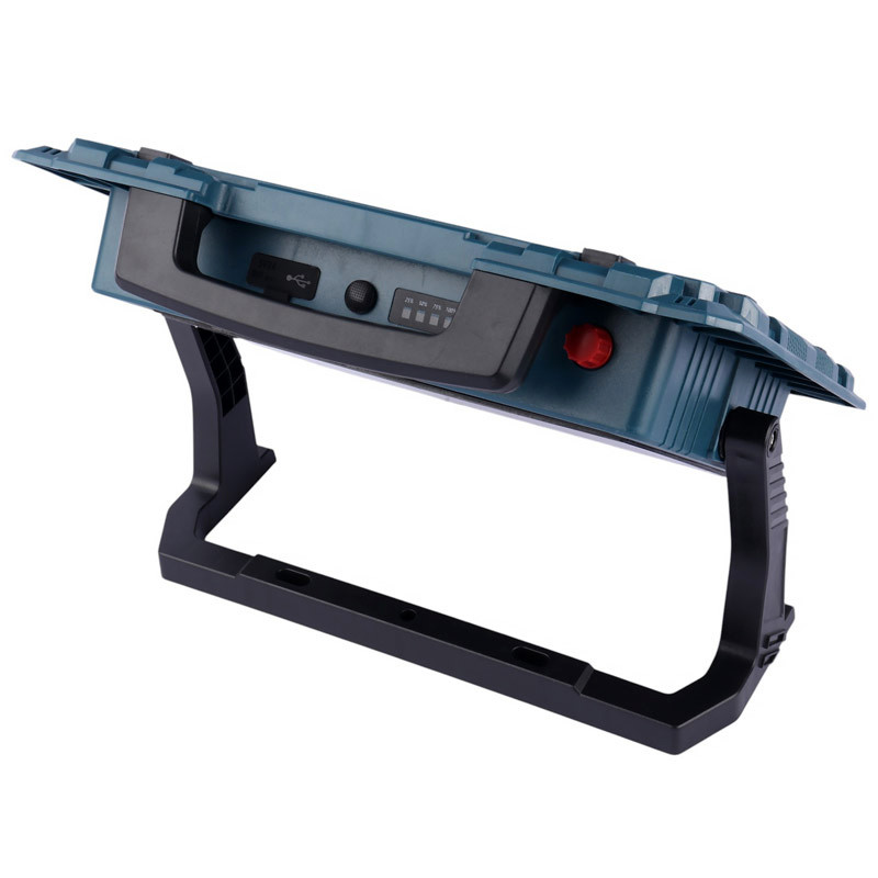 پروژکتور سیار شارژی و پاور بانک خورشیدی W8109-3