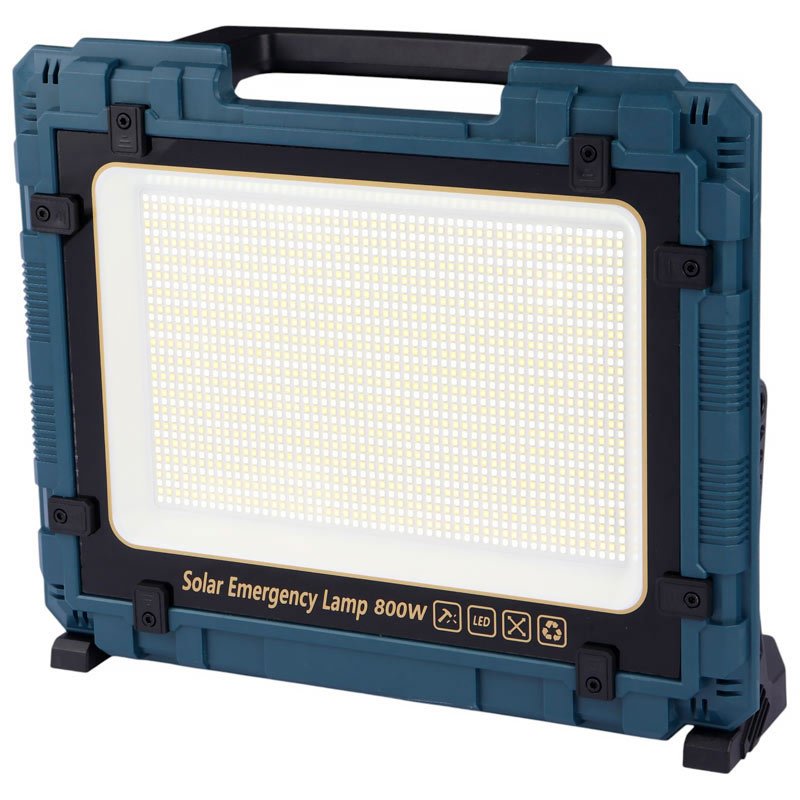 پروژکتور سیار شارژی و پاور بانک خورشیدی W8109-3
