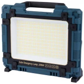 پروژکتور سیار شارژی و پاور بانک خورشیدی W8109-1