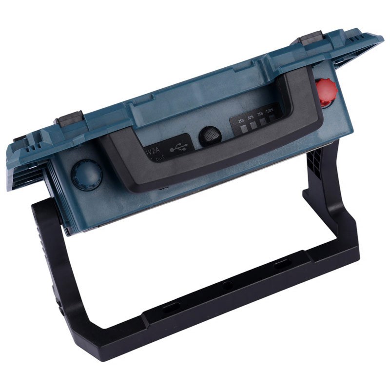 پروژکتور سیار شارژی و پاور بانک خورشیدی W8109-1