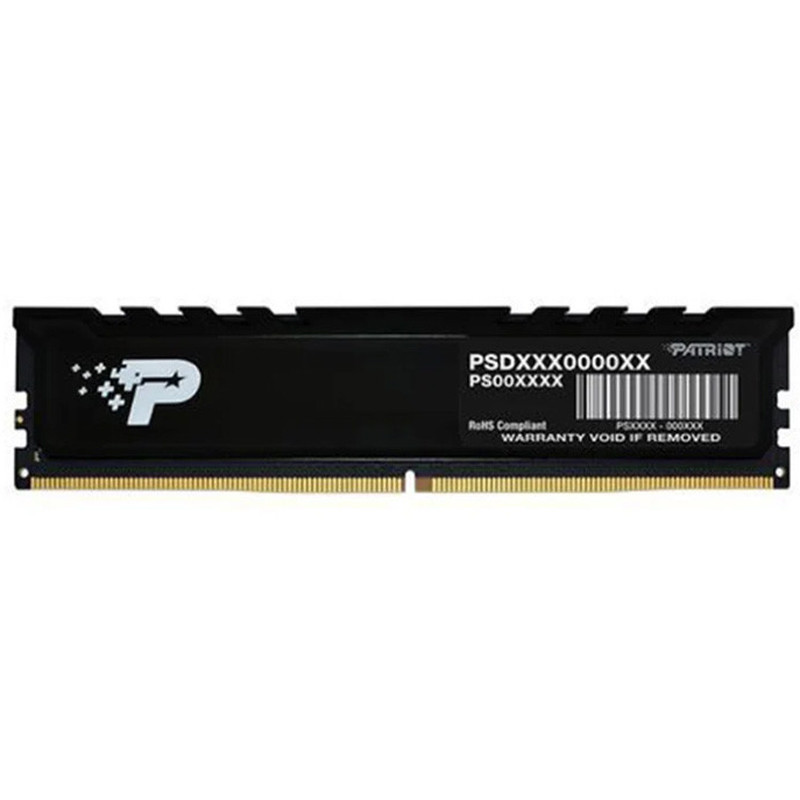 رم کامپیوتر Patriot Signature Premium DDR5 32GB 4800MHz CL40 Single