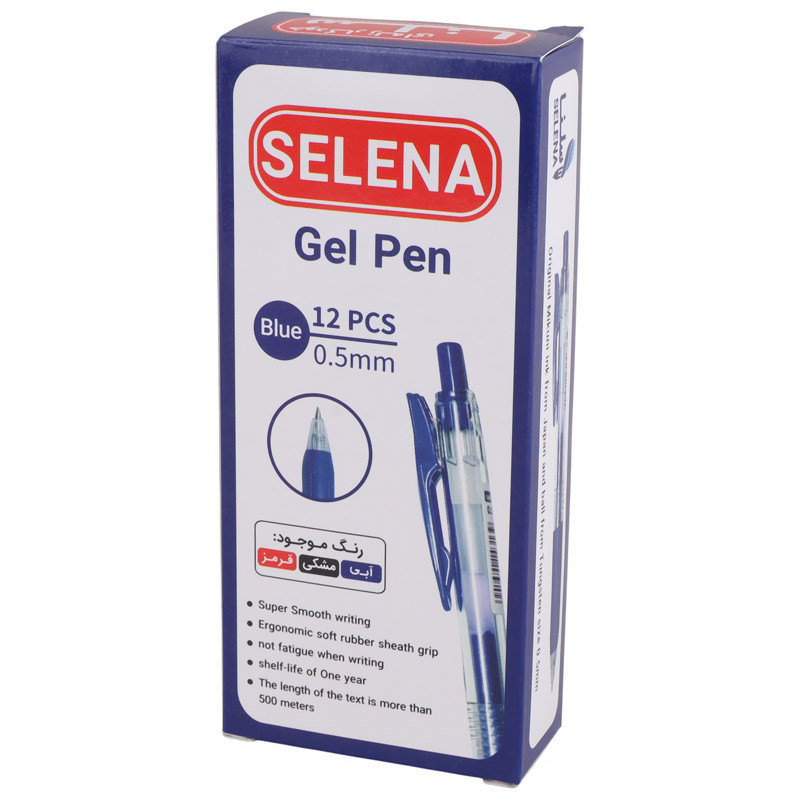 روان نویس سلنا Selena 0.5mm بسته 12 عددی