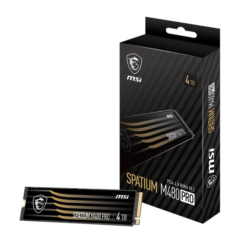 حافظه SSD ام اس آی MSI Spatium M480 Pro 4TB M.2