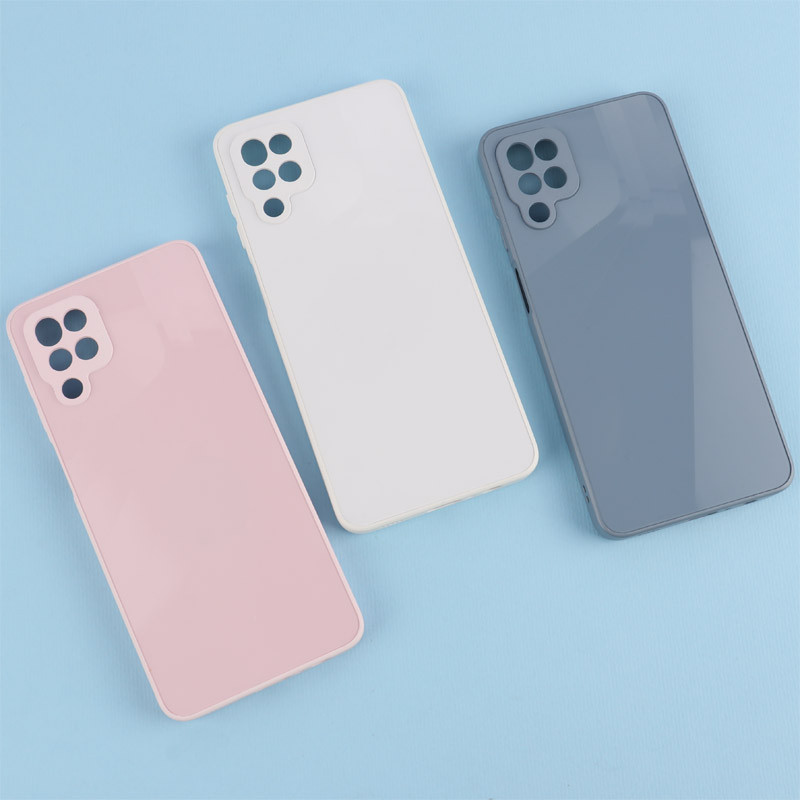 قاب PVD لیزری سه بعدی سامسونگ Galaxy A12 / M12 محافظ لنزدار