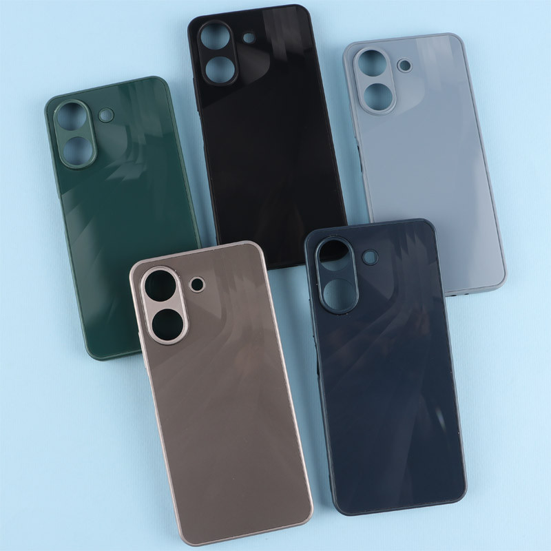 قاب PVD لیزری سه بعدی شیائومی Redmi 13C / Poco C65 محافظ لنزدار