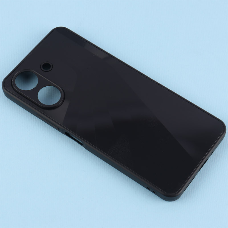 قاب PVD لیزری سه بعدی شیائومی Redmi 13C / Poco C65 محافظ لنزدار