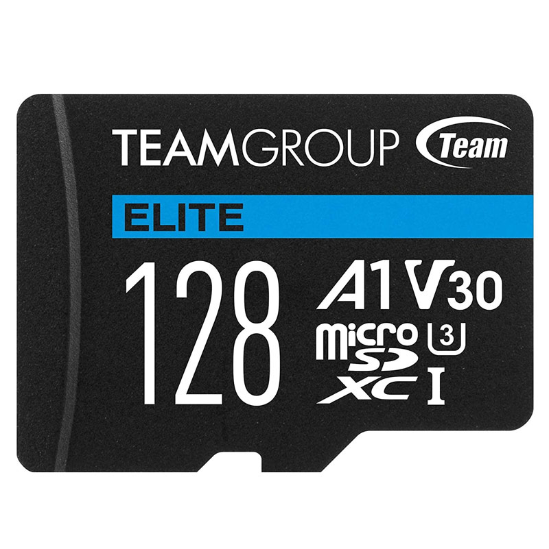 رم میکرو 128 گیگ تیم گروپ TeamGroup A1 V30 U3 100MB/s + خشاب