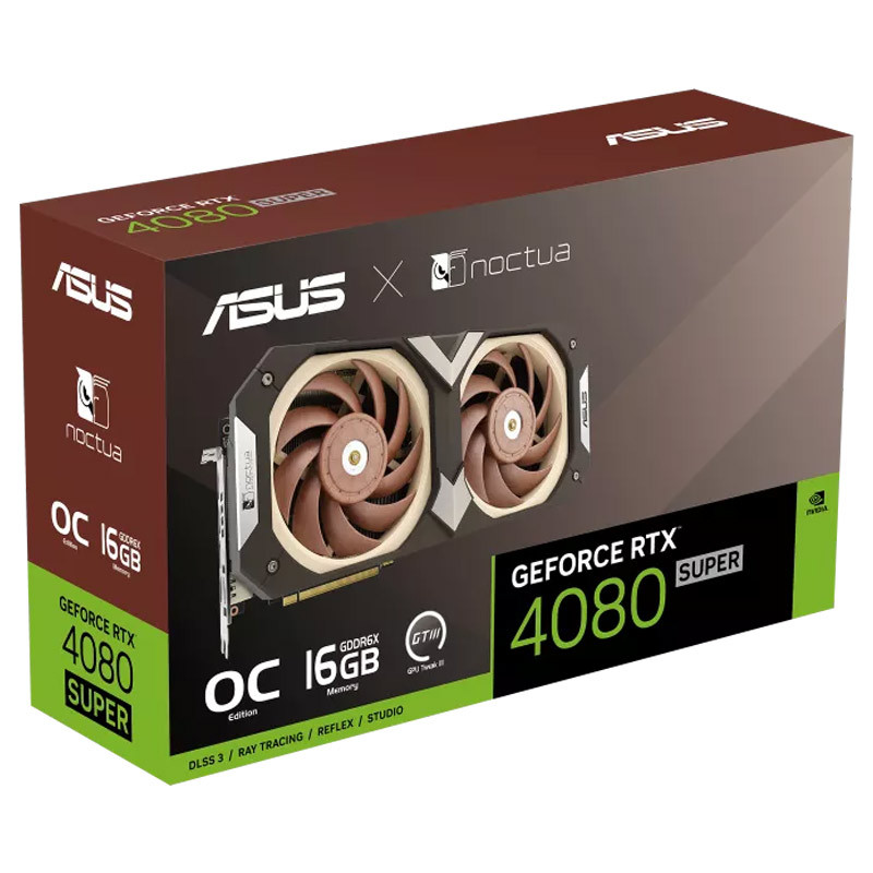 کارت گرافیک ASUS GeForce RTX 4080 Super Noctua OC Edition 16GB GDDR6X 256Bit