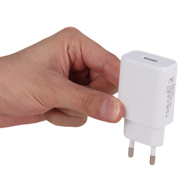 شارژر دیواری 12 وات اسکای دلفین SC07V 2.4A + کابل میکرو یو اس بی