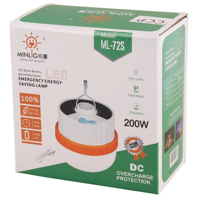 لامپ آویز دار شارژی خورشیدی ML-72S