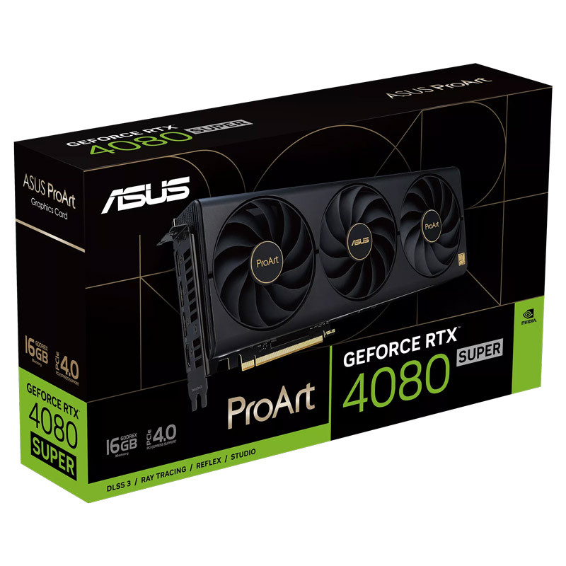 کارت گرافیک ASUS ProArt GeForce RTX 4080 Super 16GB GDDR6X 256Bit