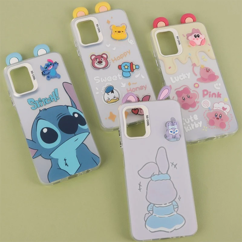 قاب PC So Cool سامسونگ Galaxy A02s / M02s / A03s عروسکی گوش دار