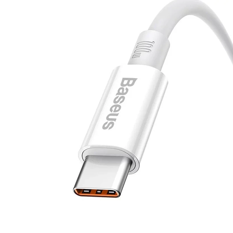 کابل تایپ سی فست شارژ Baseus P10320102214 6A 100W 1m
