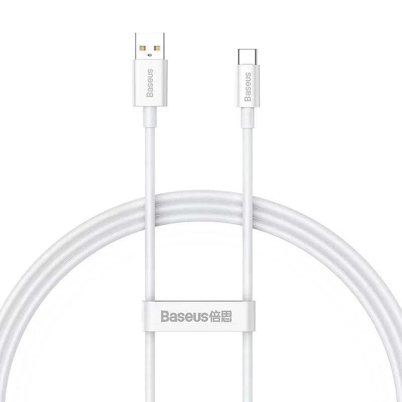 کابل تایپ سی فست شارژ Baseus P10320102214 6A 100W 1m